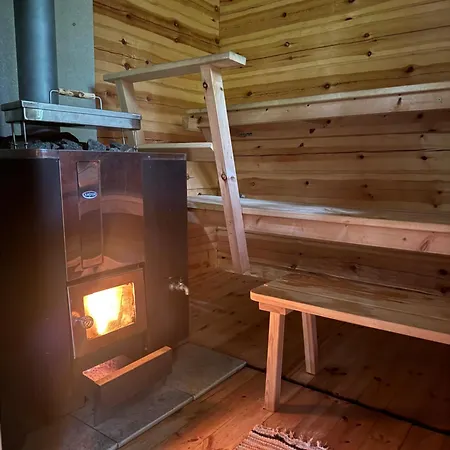 Riverside Sauna Retreat In Lapland Muonio